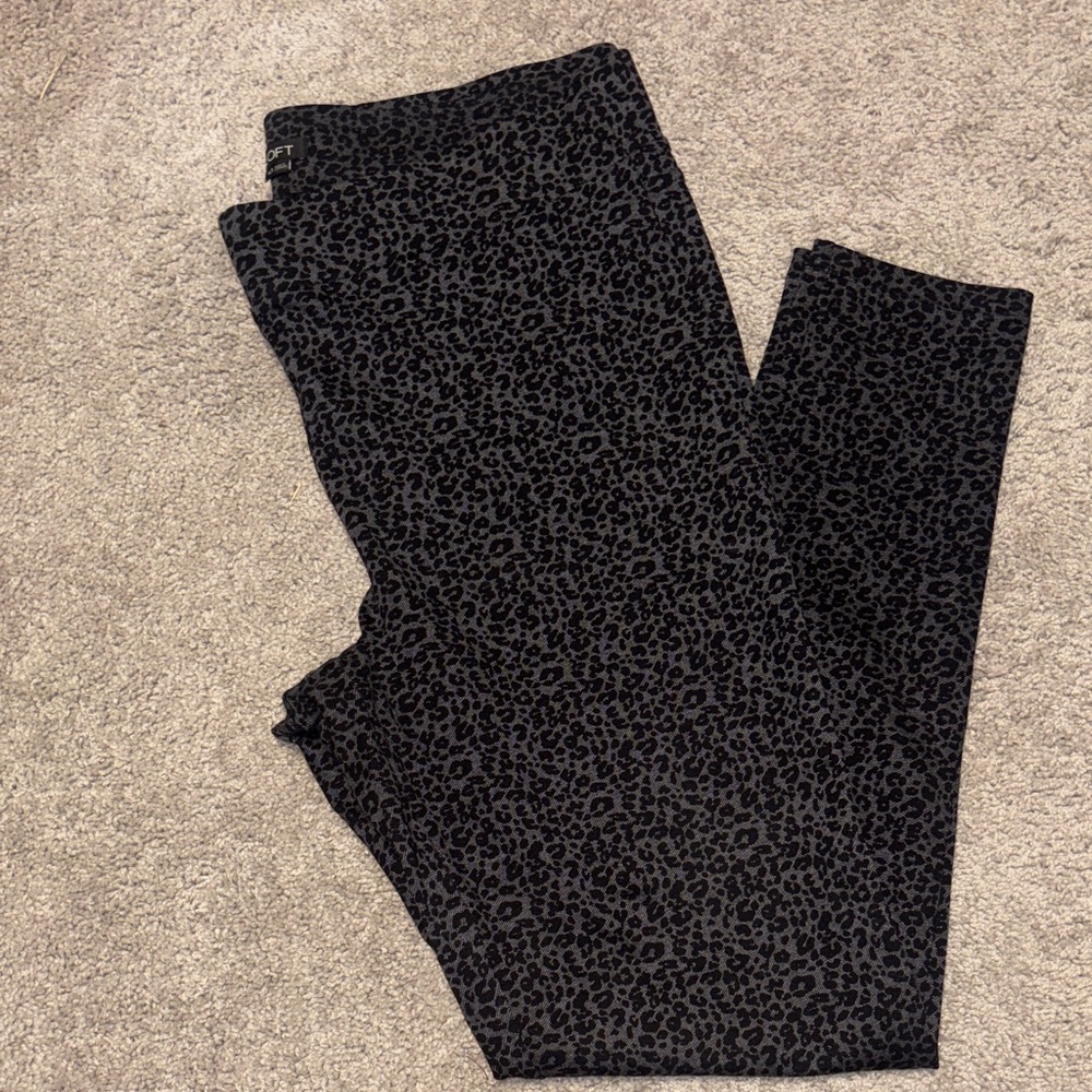 Loft Leopard Print Pantsuit and